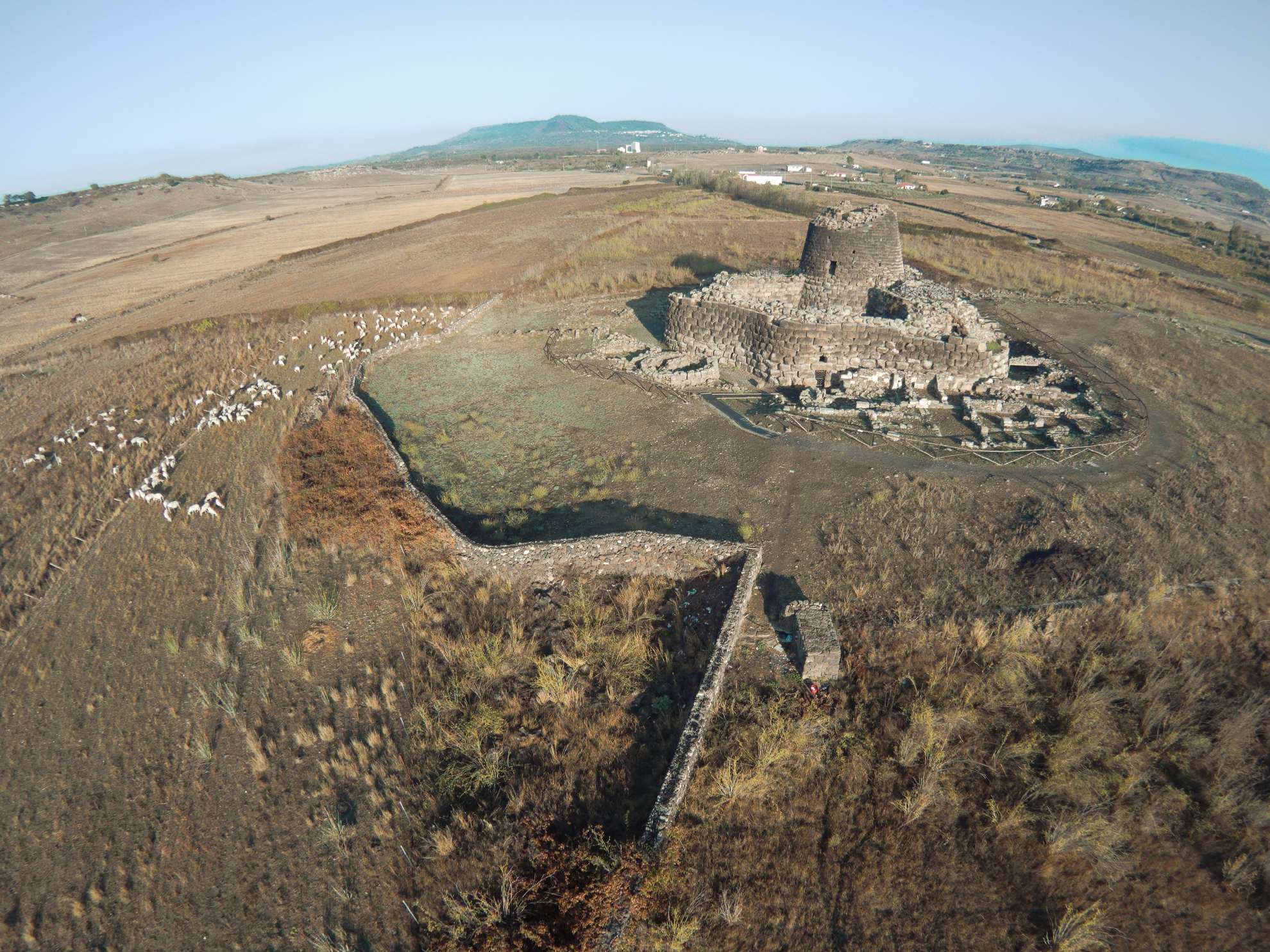 Nuraghe Santu Antine stone towers